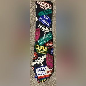 Silk Addiction 1992 Street Signs Places West Hollywood Beverly Hills Necktie